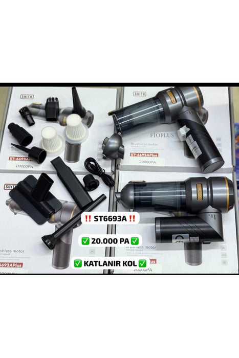 ST-6693A Plus Kablosuz El Süpürgesi (Brushless Motor)